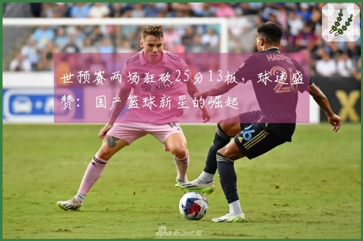 世预赛两场狂砍25分13板，球迷盛赞：国产篮球新星的崛起